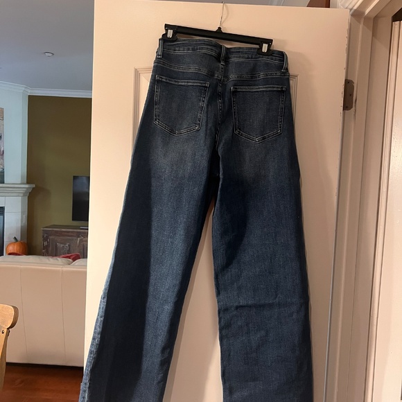 Quince Bella Stretch Wide Leg High RiseJeans - Size 29 NWT - Picture 5 of 5